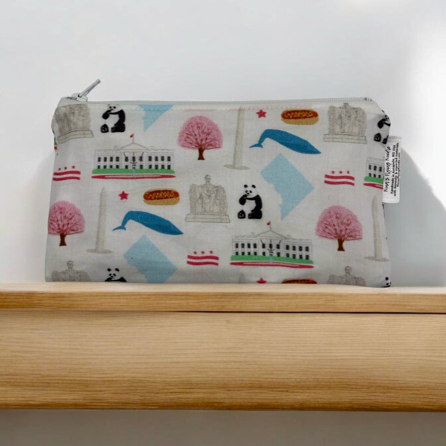 Knick Knack Sized Reusable Zippered Bag DC Capitol