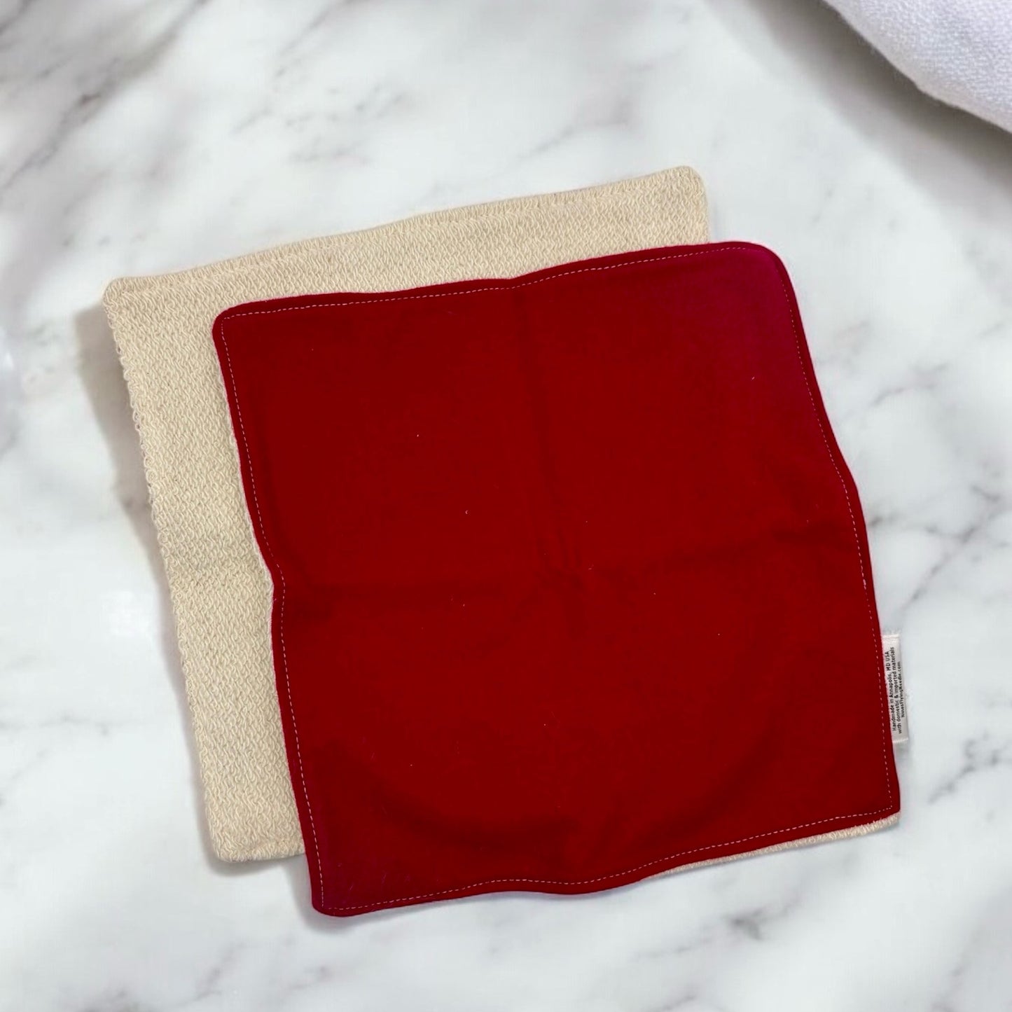 Wash Cloth - Regular - Solid Red