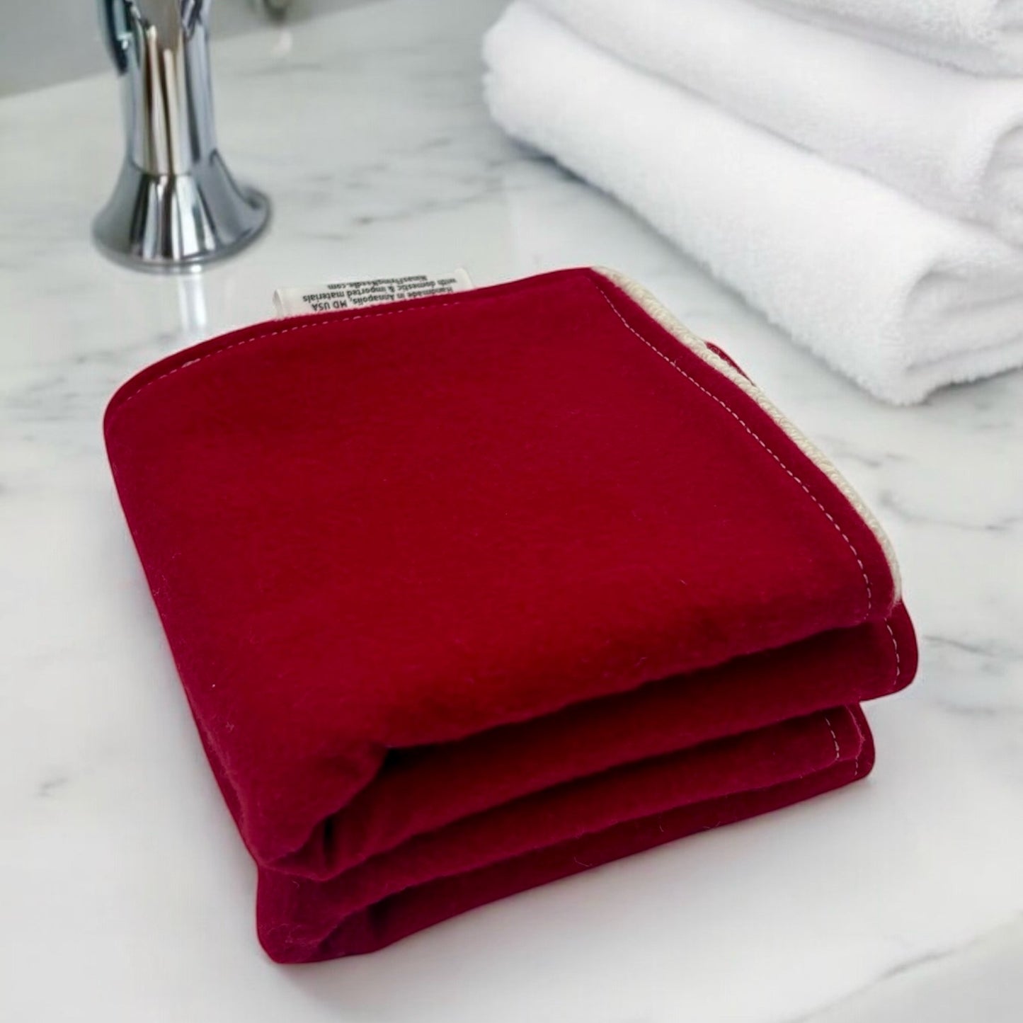 Wash Cloth - Regular - Solid Red