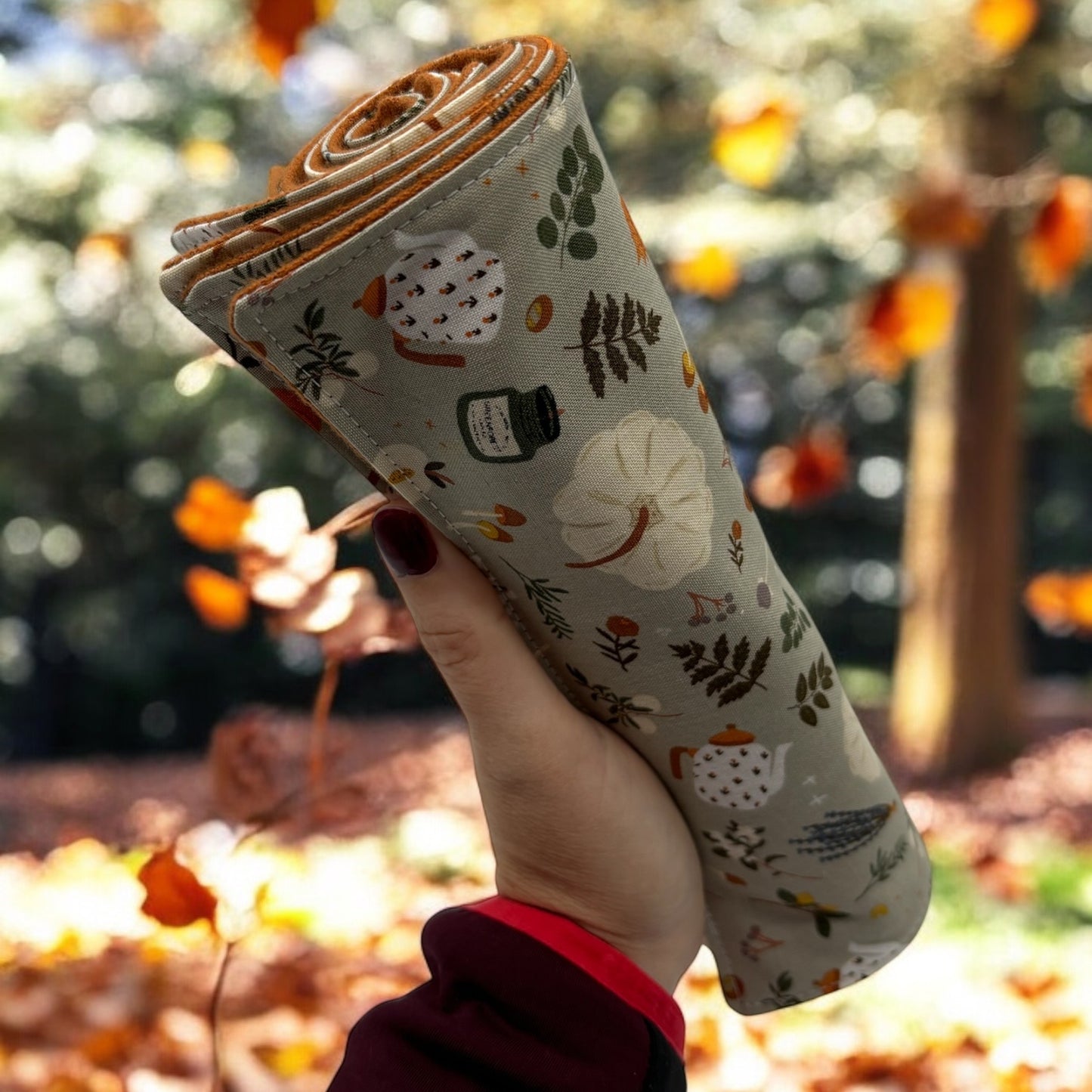 Reusable Napkins - Fall Pumpkins