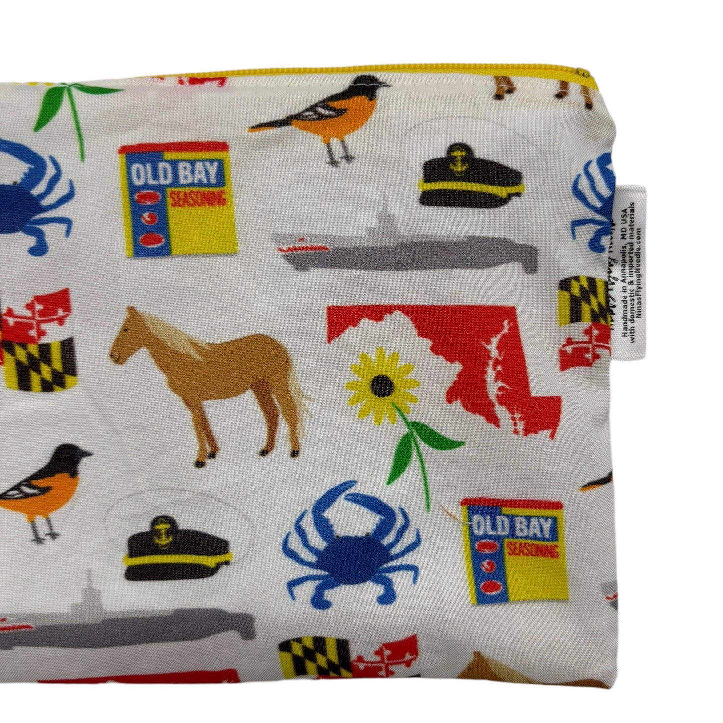 Snack Sized Reusable Zippered Bag Maryland