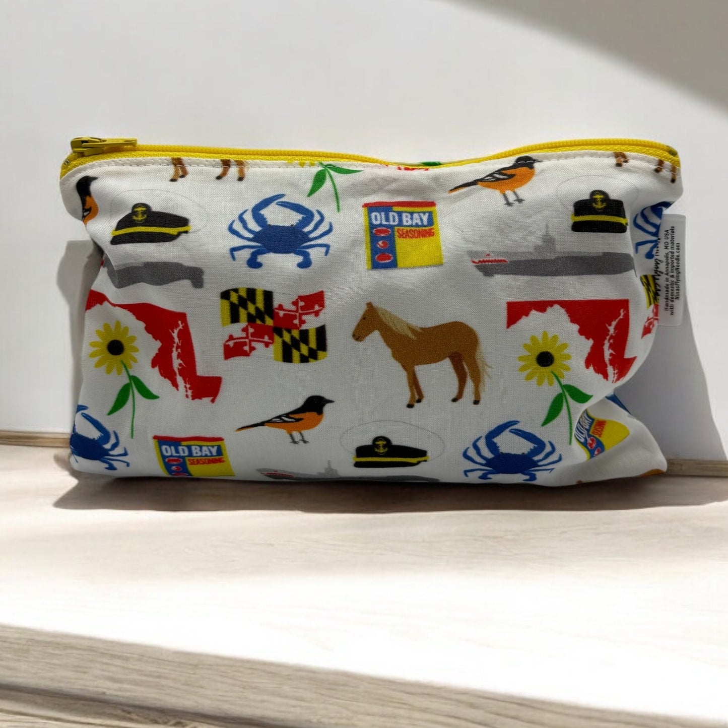 Snack Sized Reusable Zippered Bag Maryland