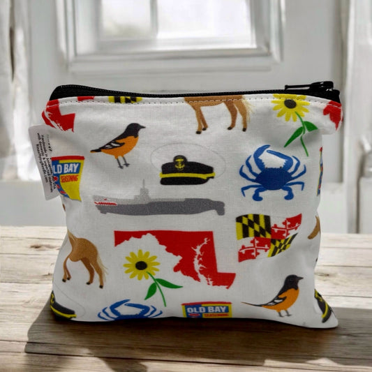 Toddler Sized Reusable Zippered Bag Maryland