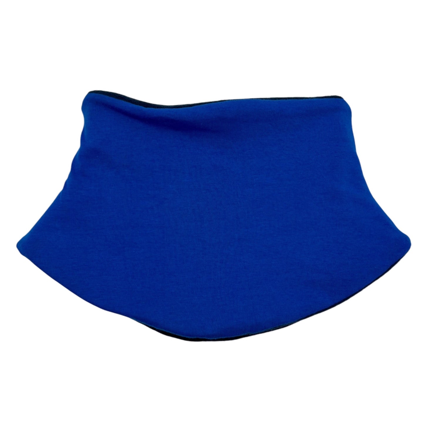 Child's Handmade Neck Warmer Solid Royal Blue and Navy