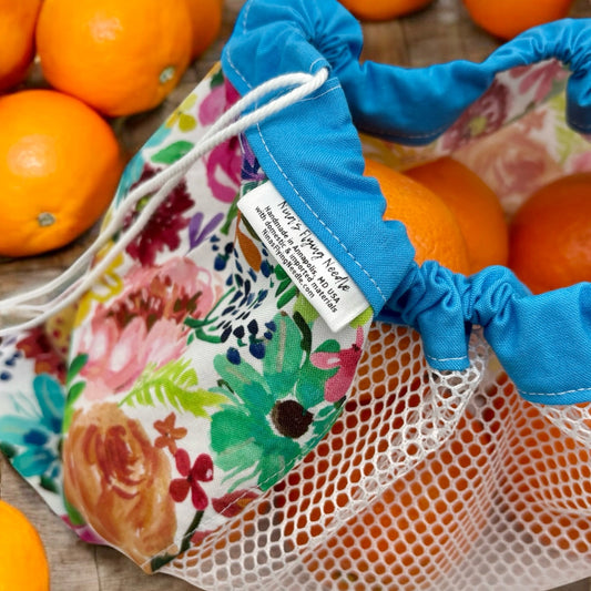 Medium Produce Bag Floral