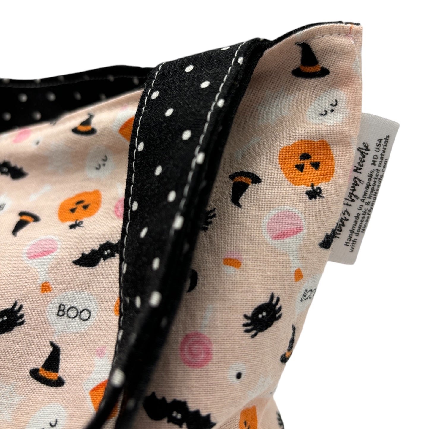 Toddler Sized Reversible Tote Halloween Icons