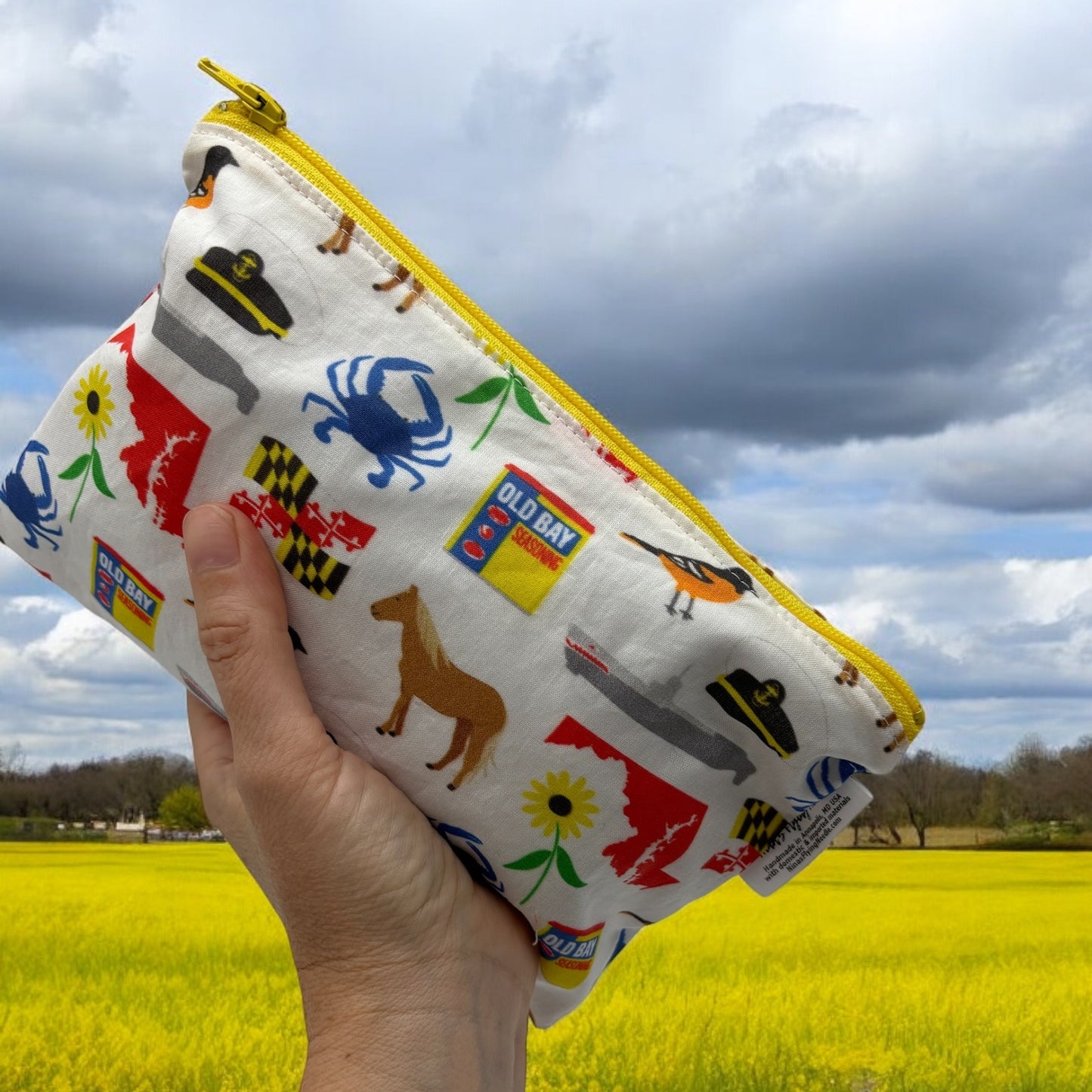 Snack Sized Reusable Zippered Bag Maryland