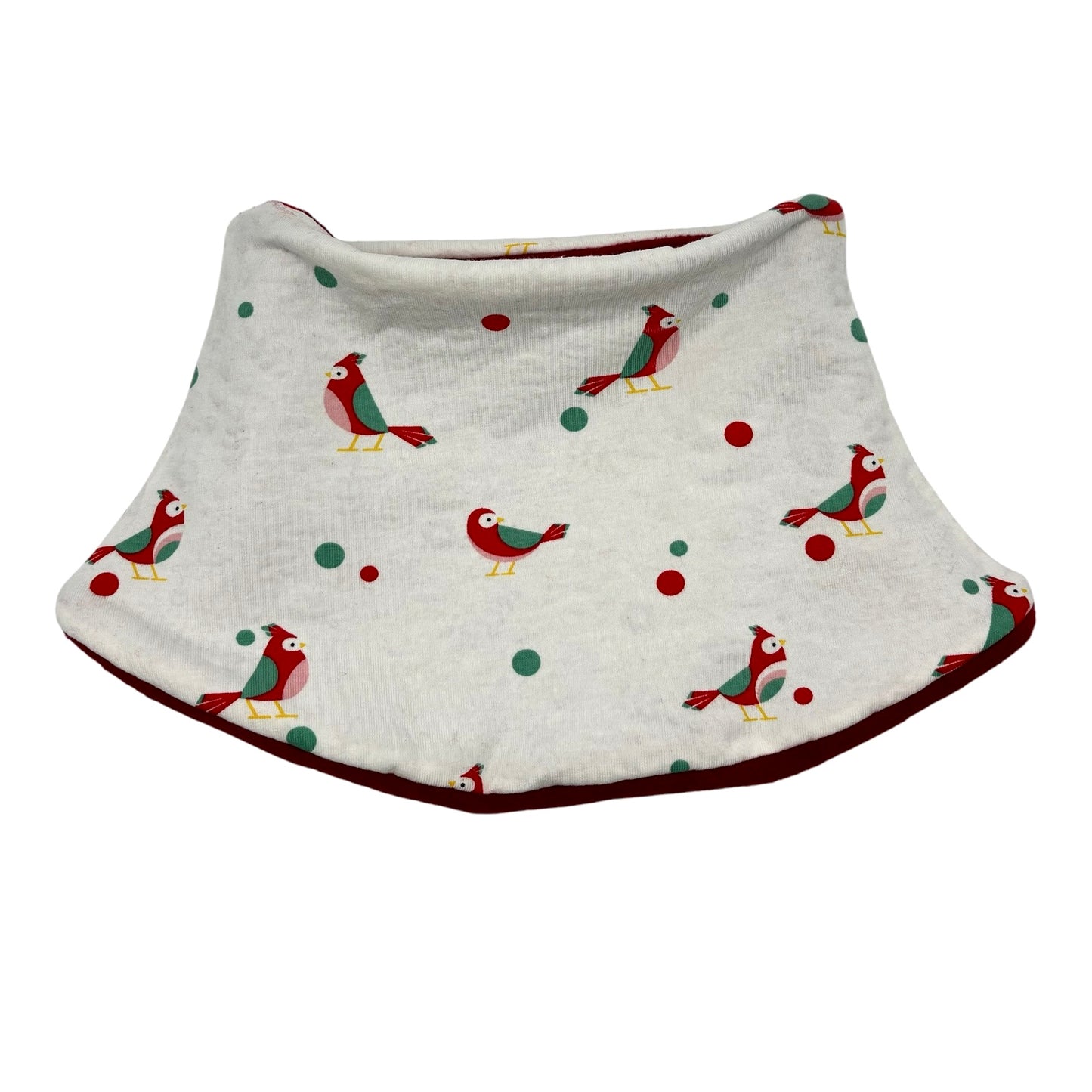 Child's Handmade Neck Warmer Birds - Color Changing Fabric