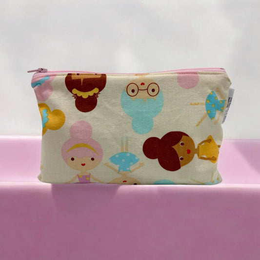 Snack Sized Reusable Zippered Bag Ballerinas