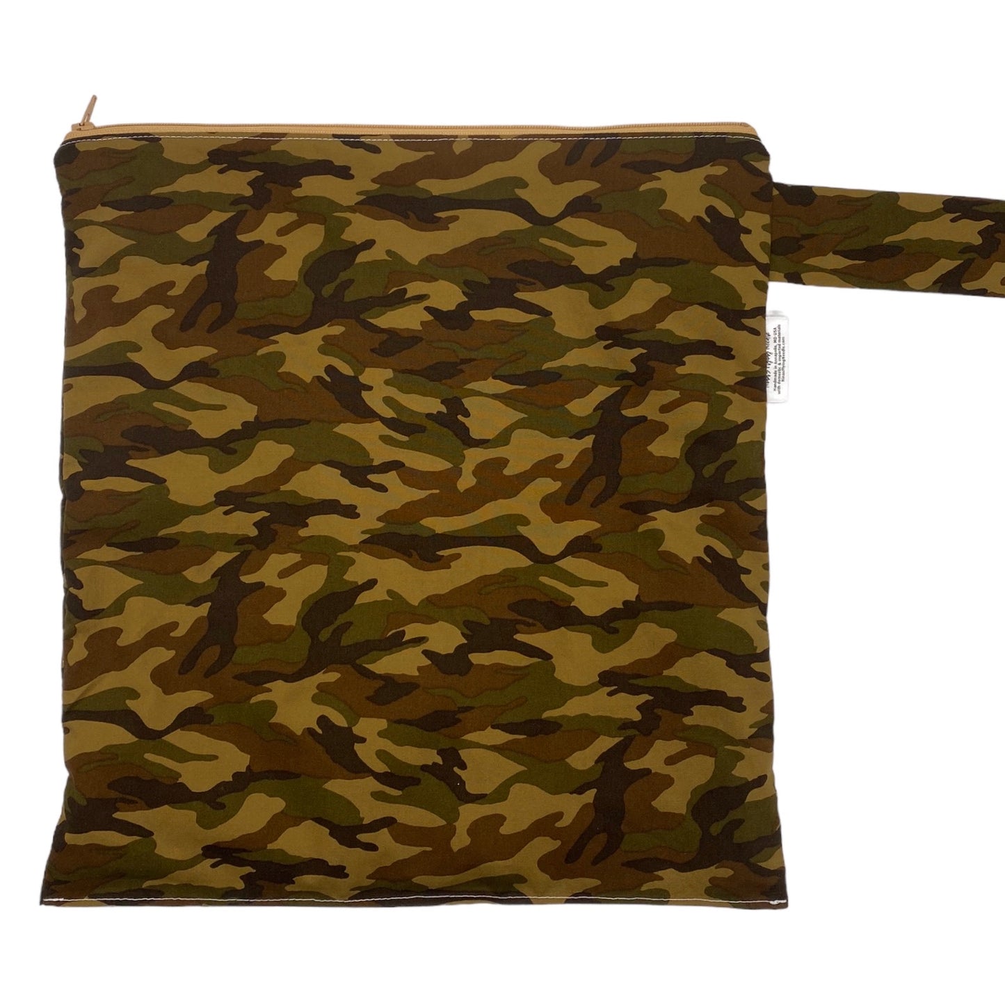 Large Wet Bag with Handle Camo