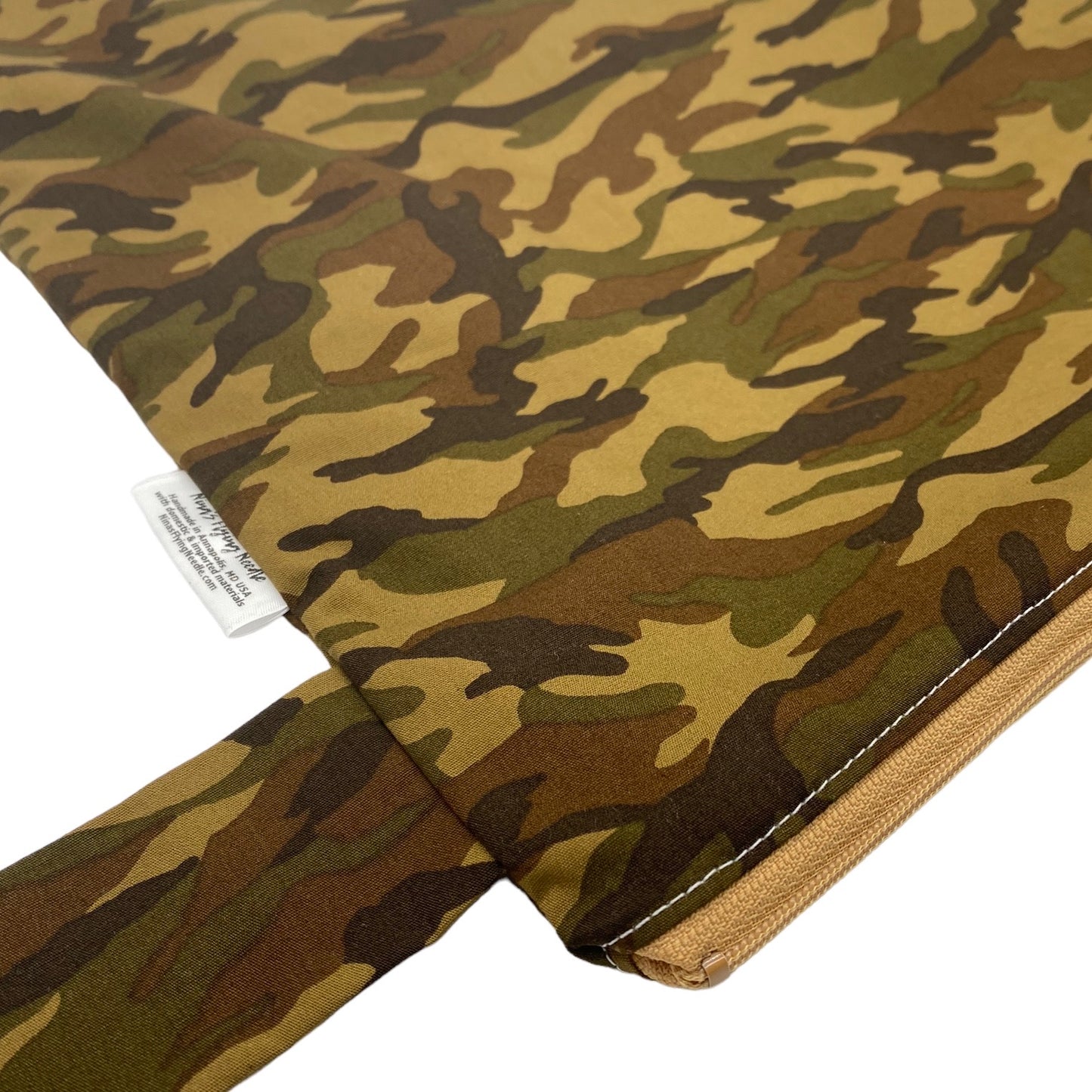Large Wet Bag with Handle Camo