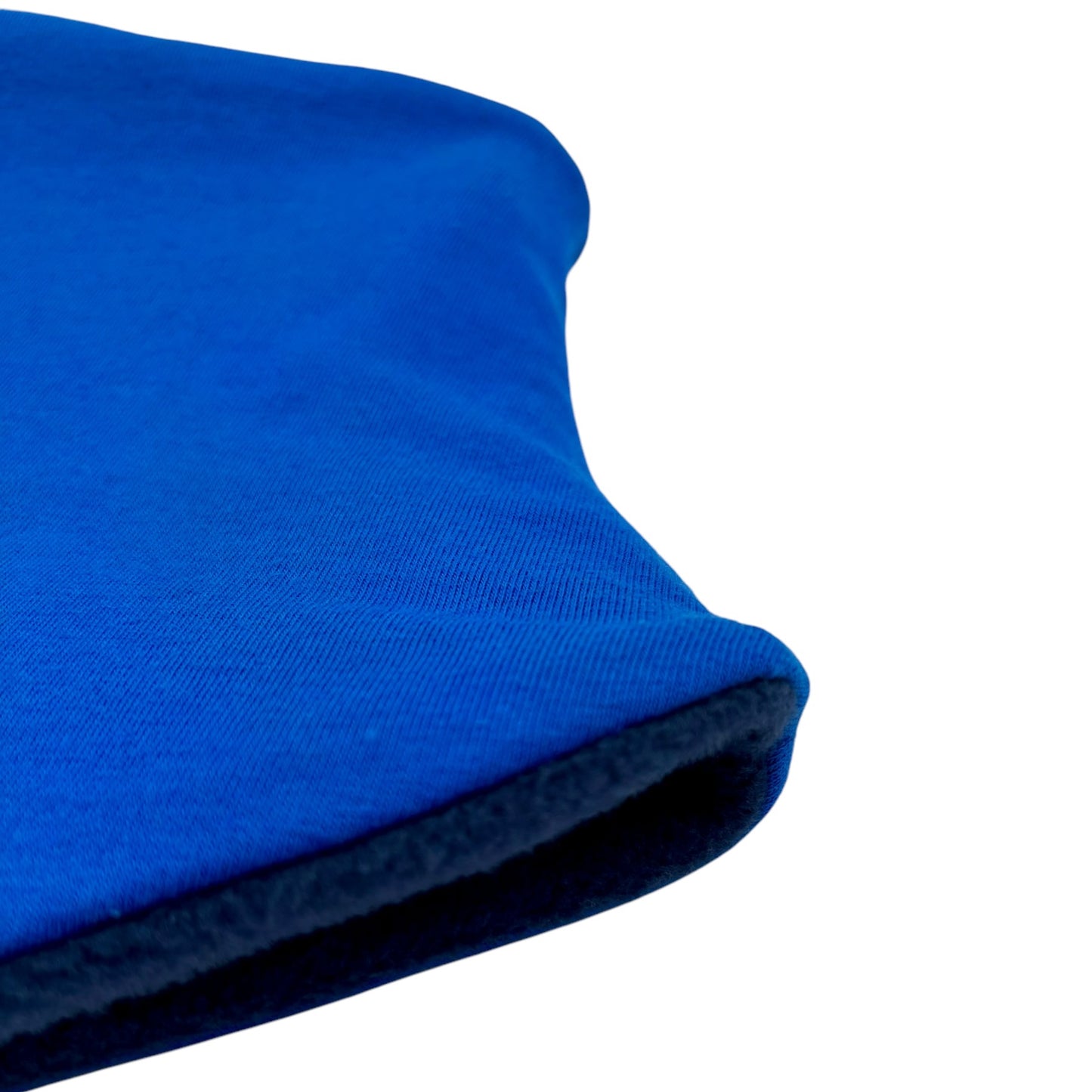 Child's Handmade Neck Warmer Solid Royal Blue and Navy