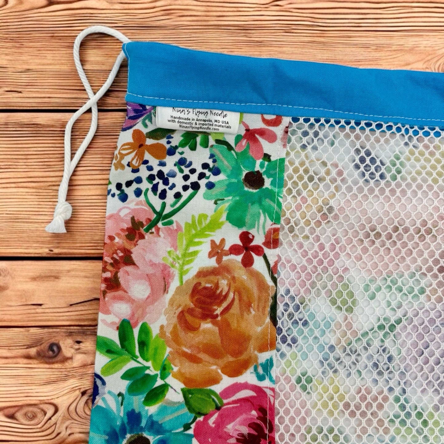 Medium Produce Bag Floral