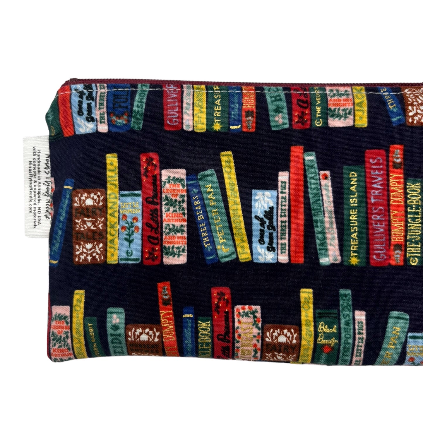 Knick Knack Sized Reusable Zippered Bag Books