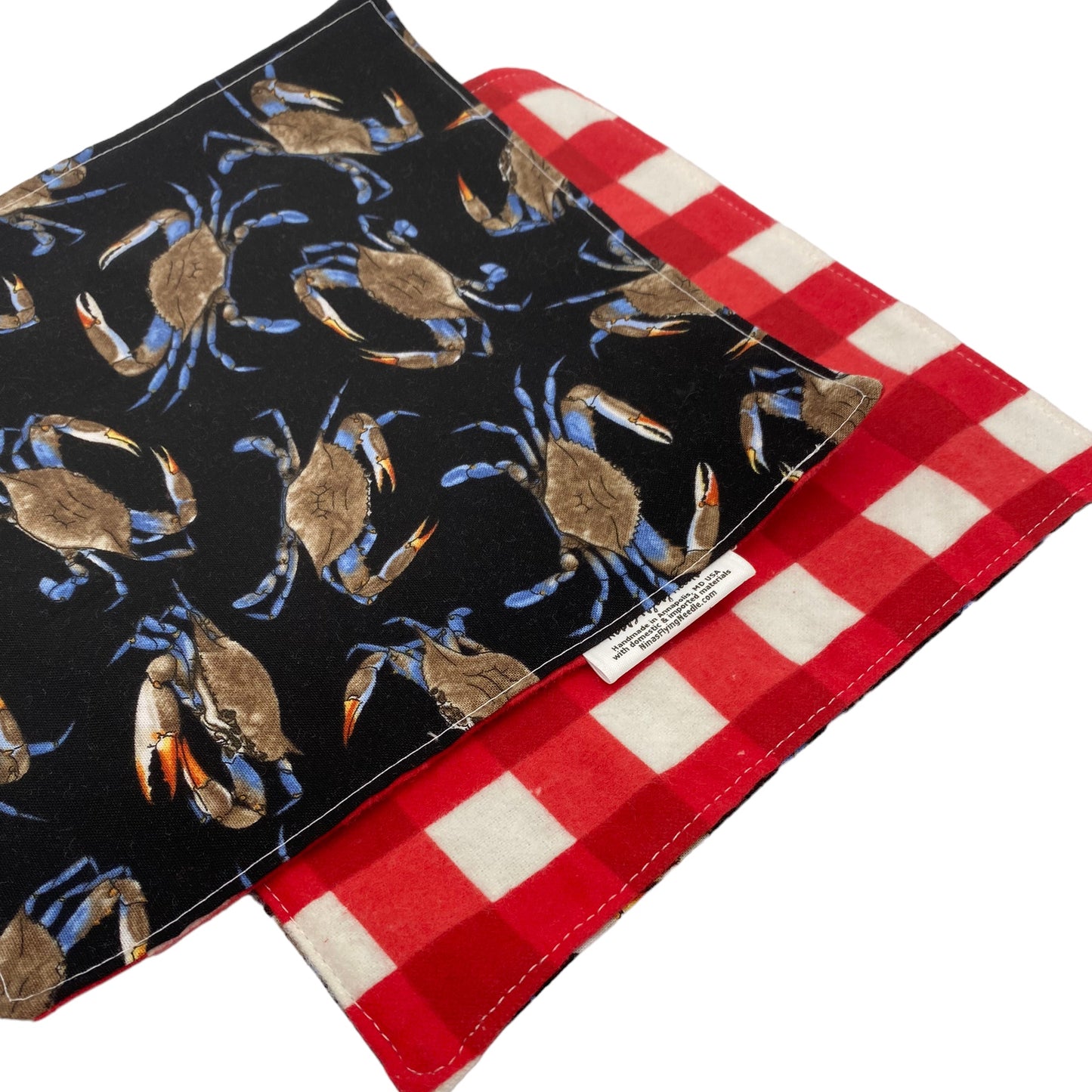 Reusable Napkins - Crabs