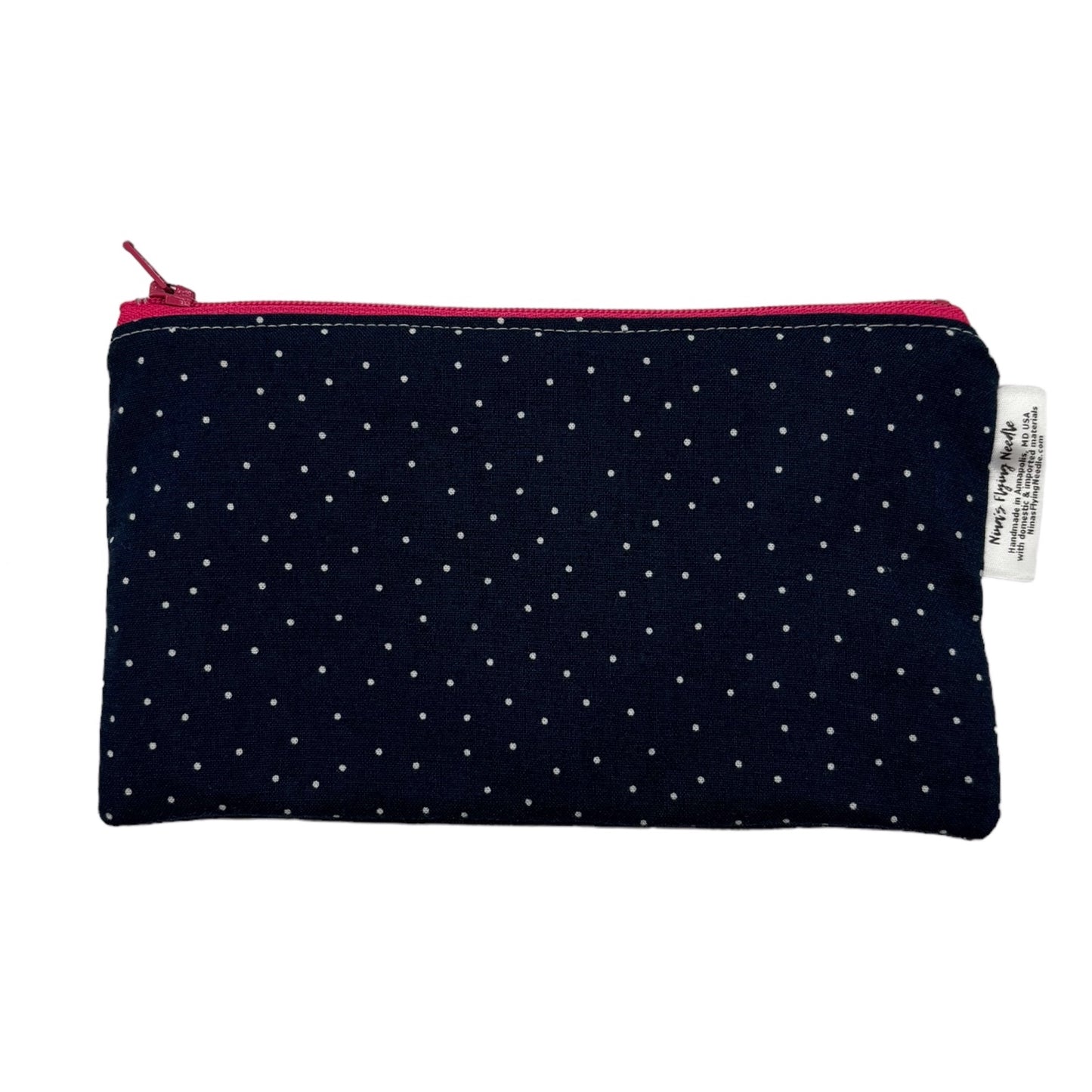 Knick Knack Sized Reusable Zippered Bag Dots