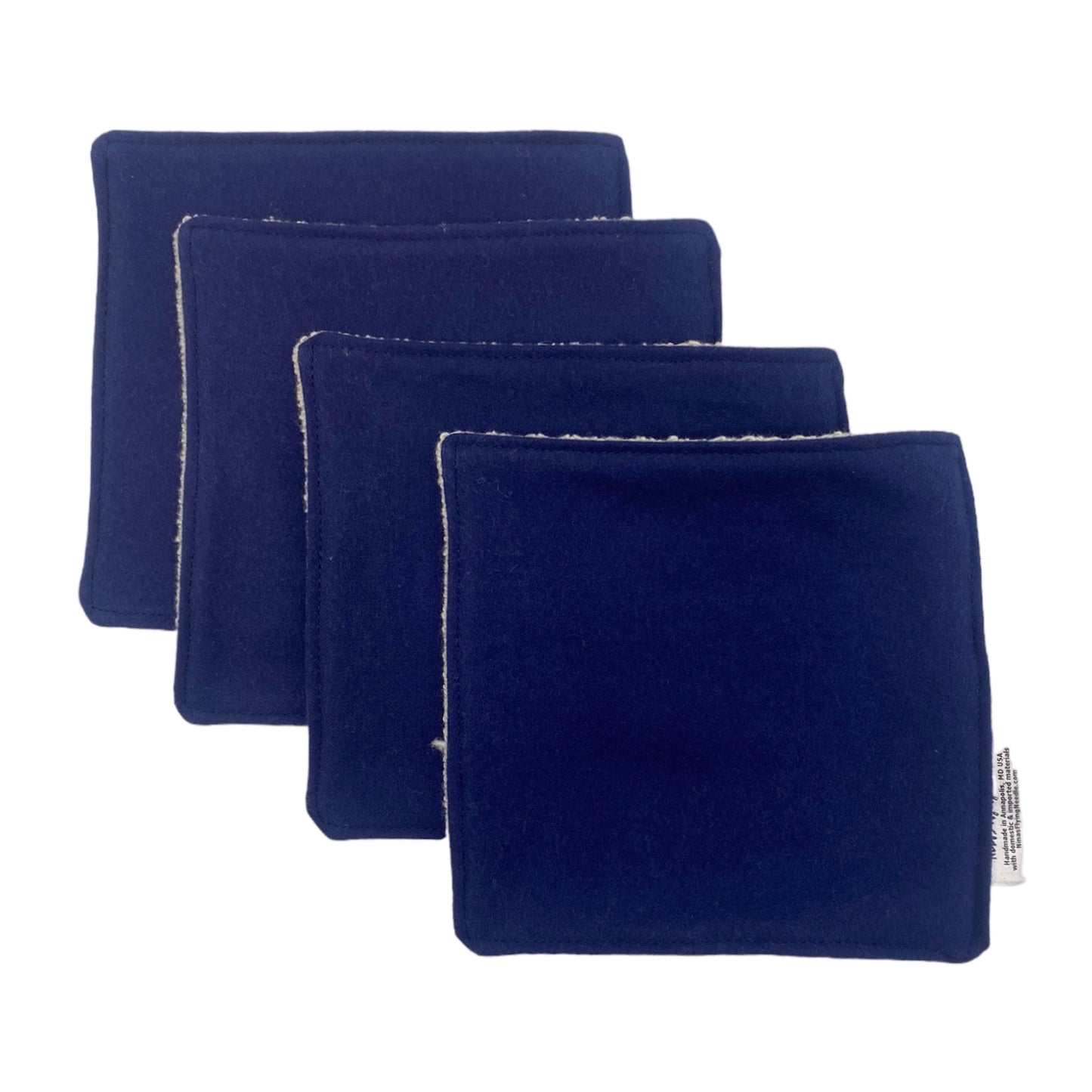 Wash Cloths - Minis - Solid Navy