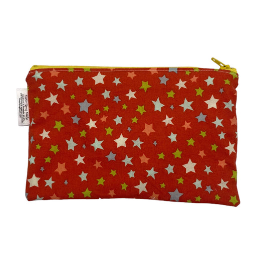 Snack Sized Reusable Zippered Bag Stars