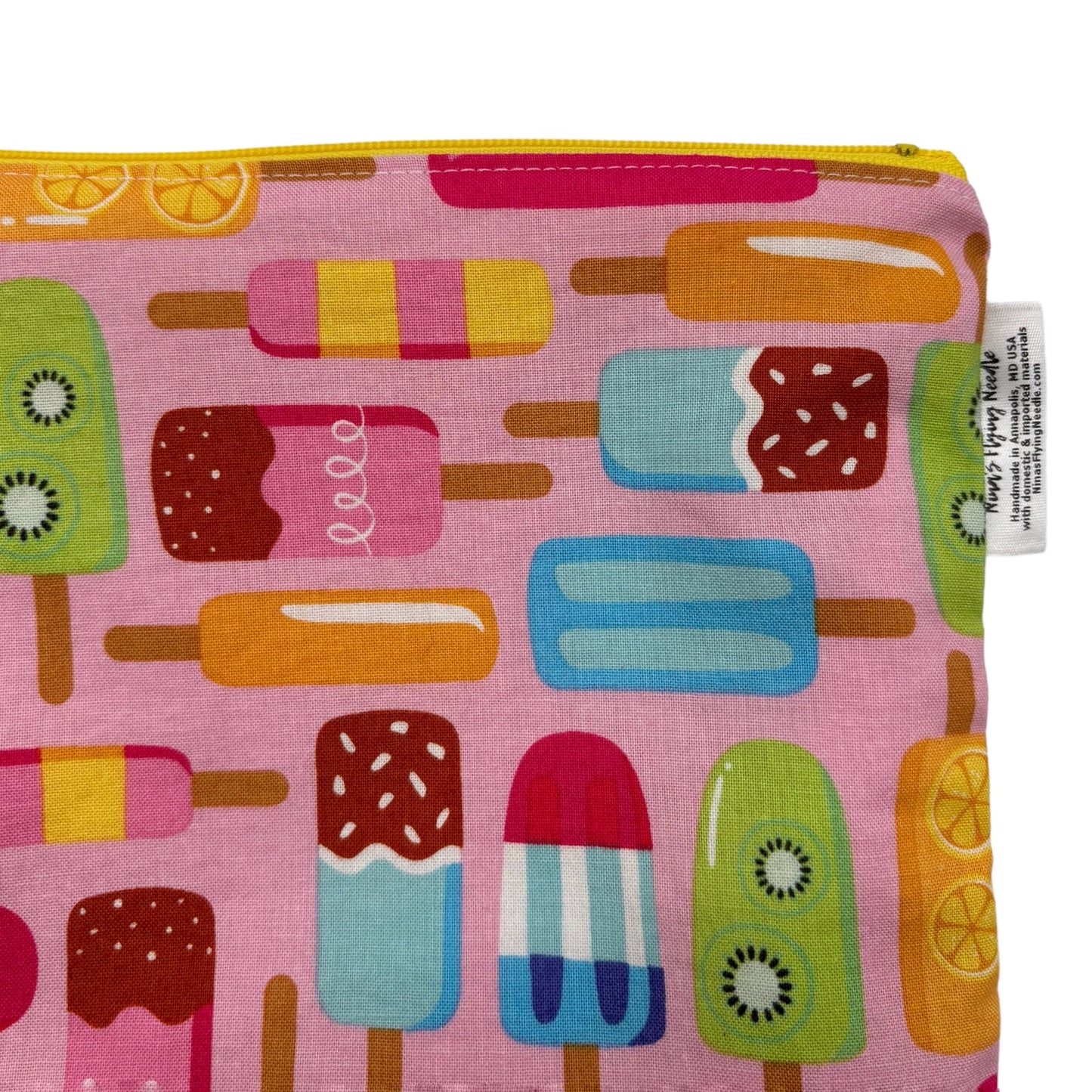 Sandwich Sized Reusable Zippered Bag Popsicles