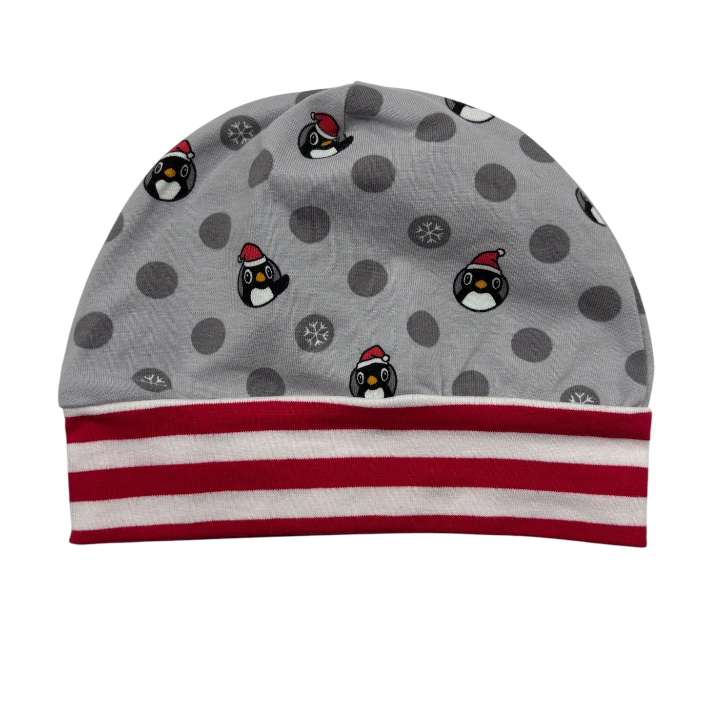 Beanie Hat in Baby: Penguins with Santa Hats