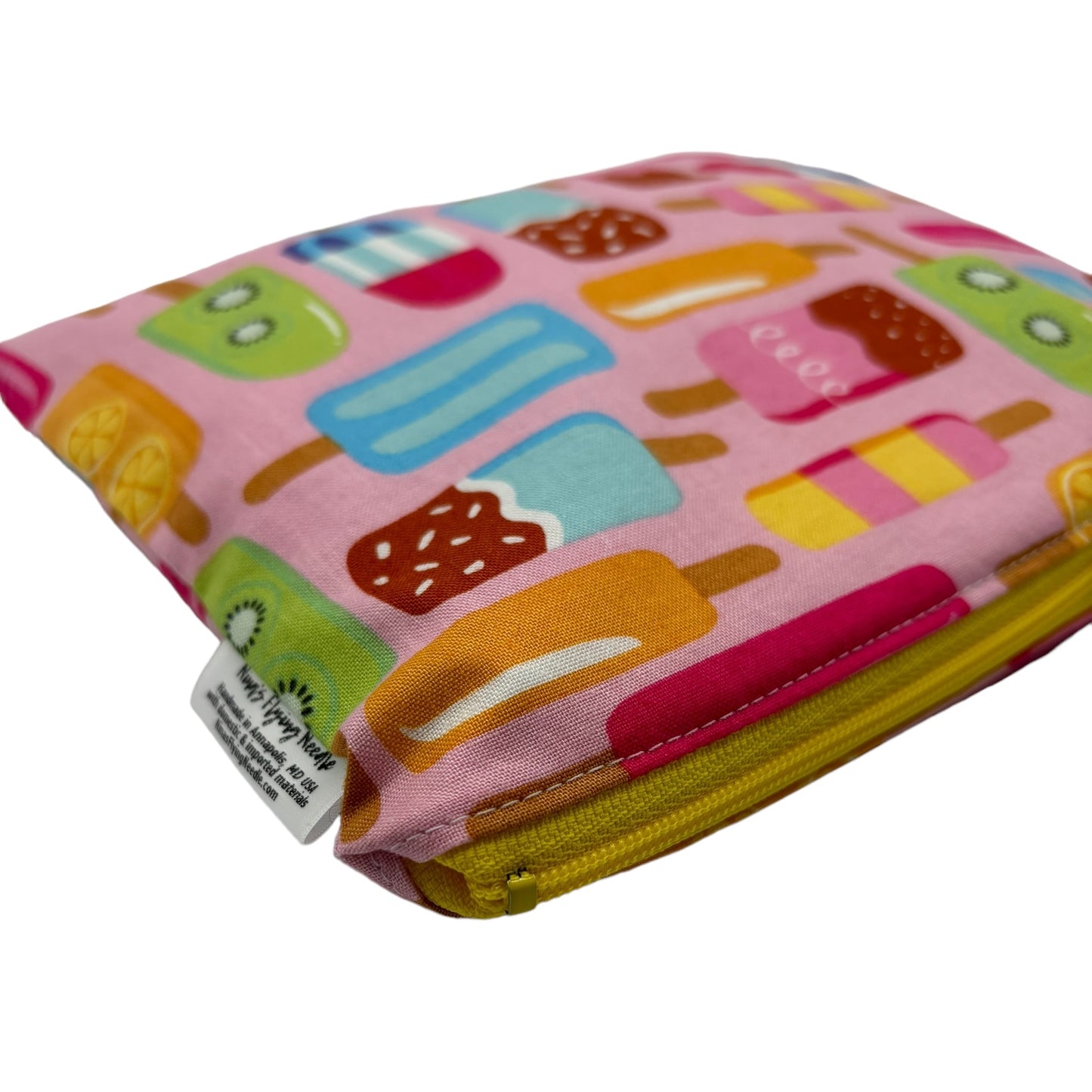 Sandwich Sized Reusable Zippered Bag Popsicles