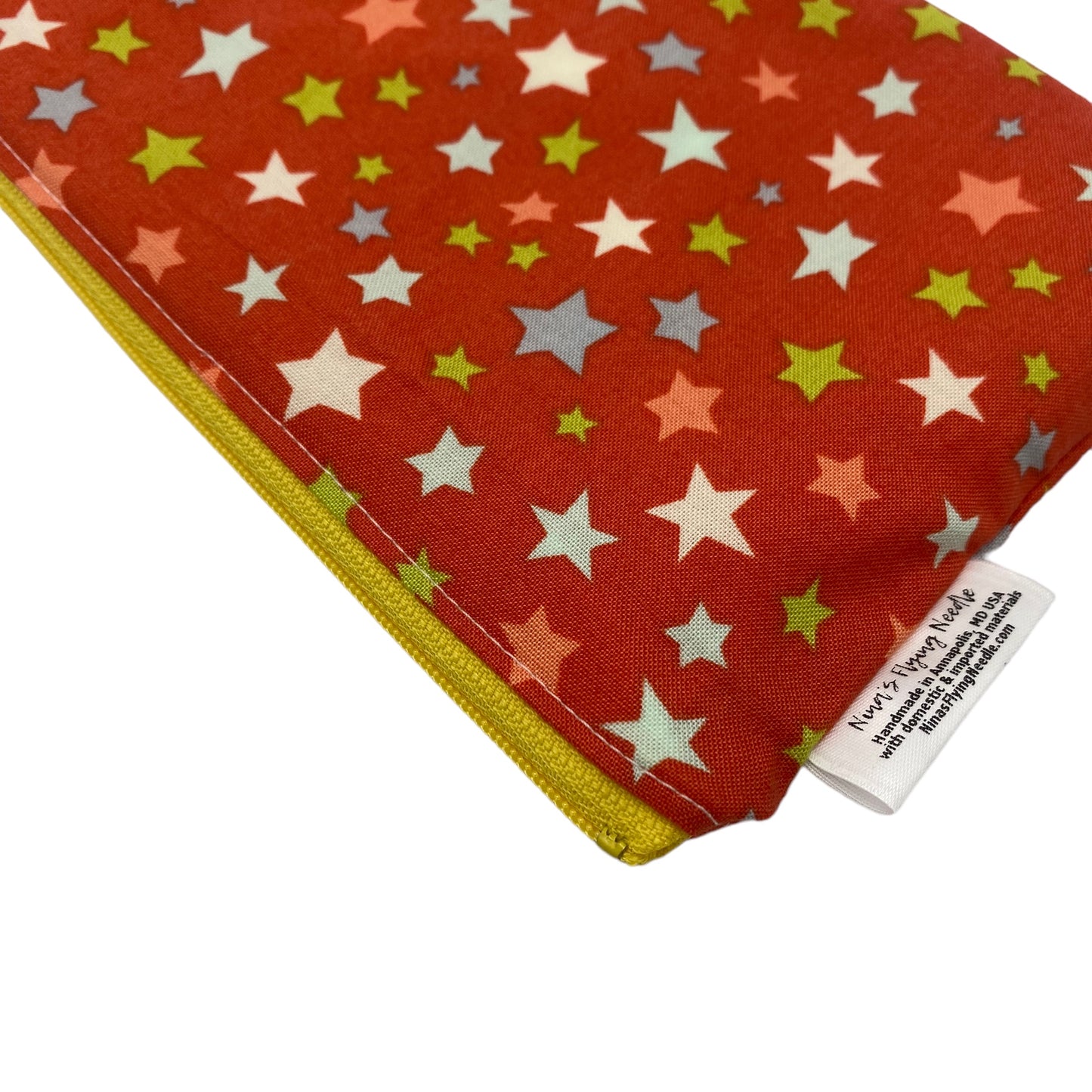 Snack Sized Reusable Zippered Bag Stars