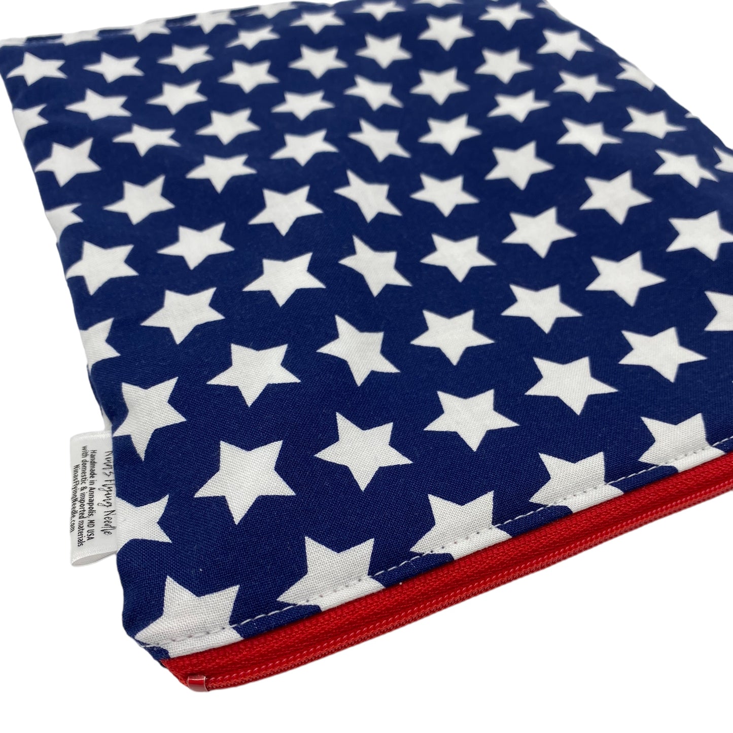 Medium Sized Wet Bag Stars on Navy