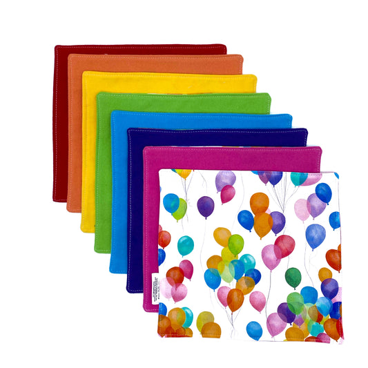 Reusable Napkins - Balloons