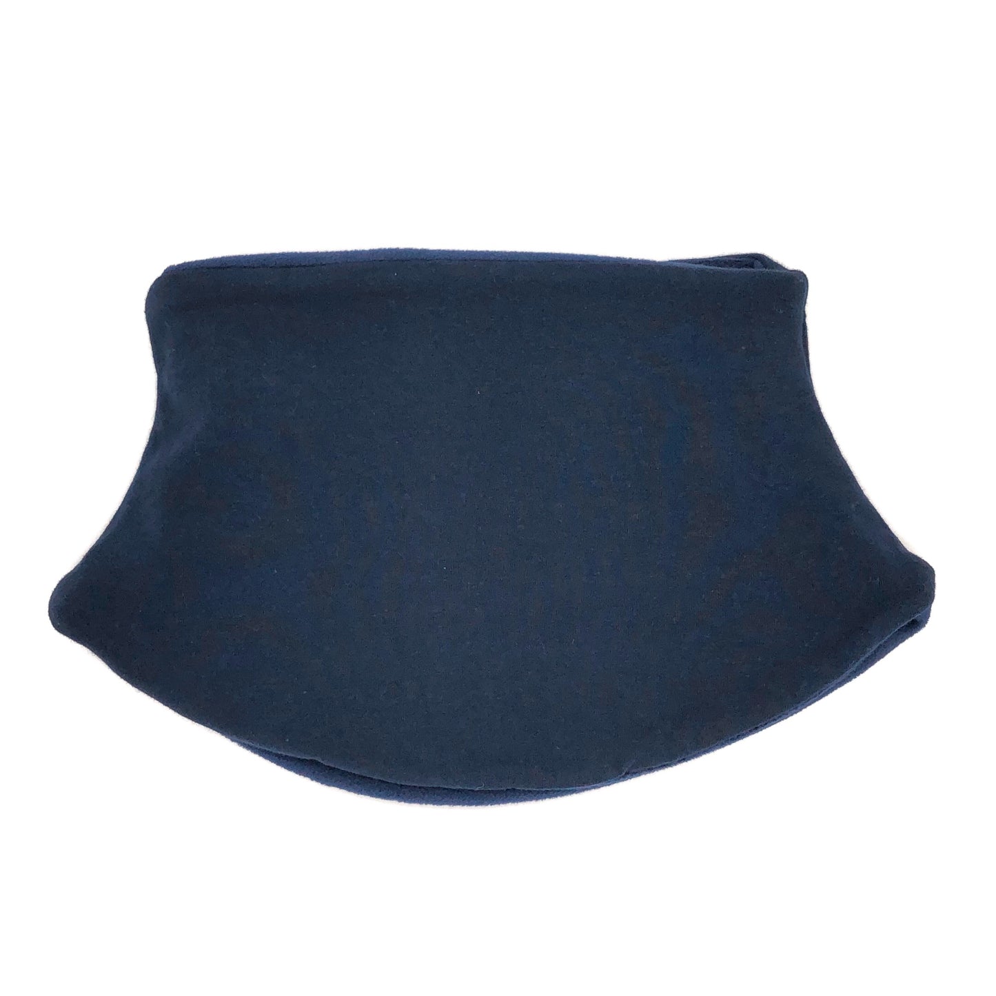 Adult Handmade Neck Warmer Solid Navy Blue (multiple liners available)