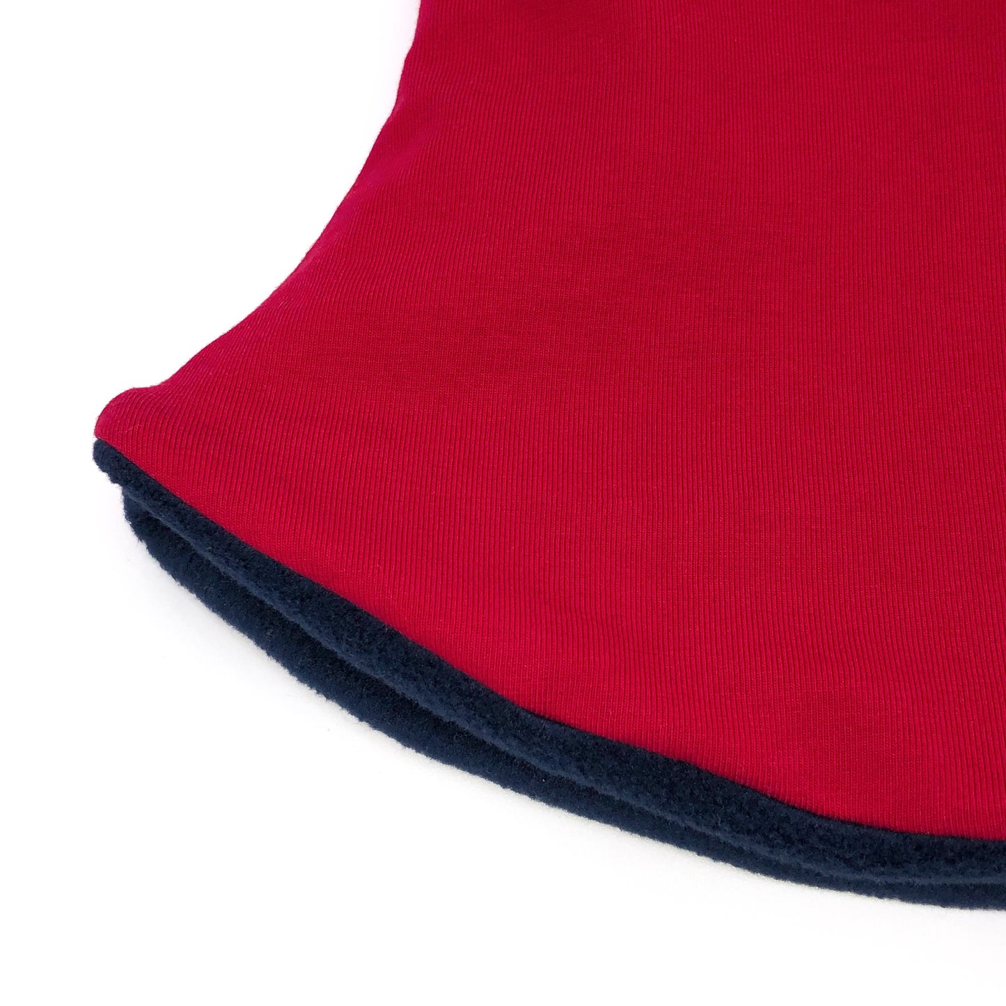 Child's Handmade Neck Warmer Solid Red