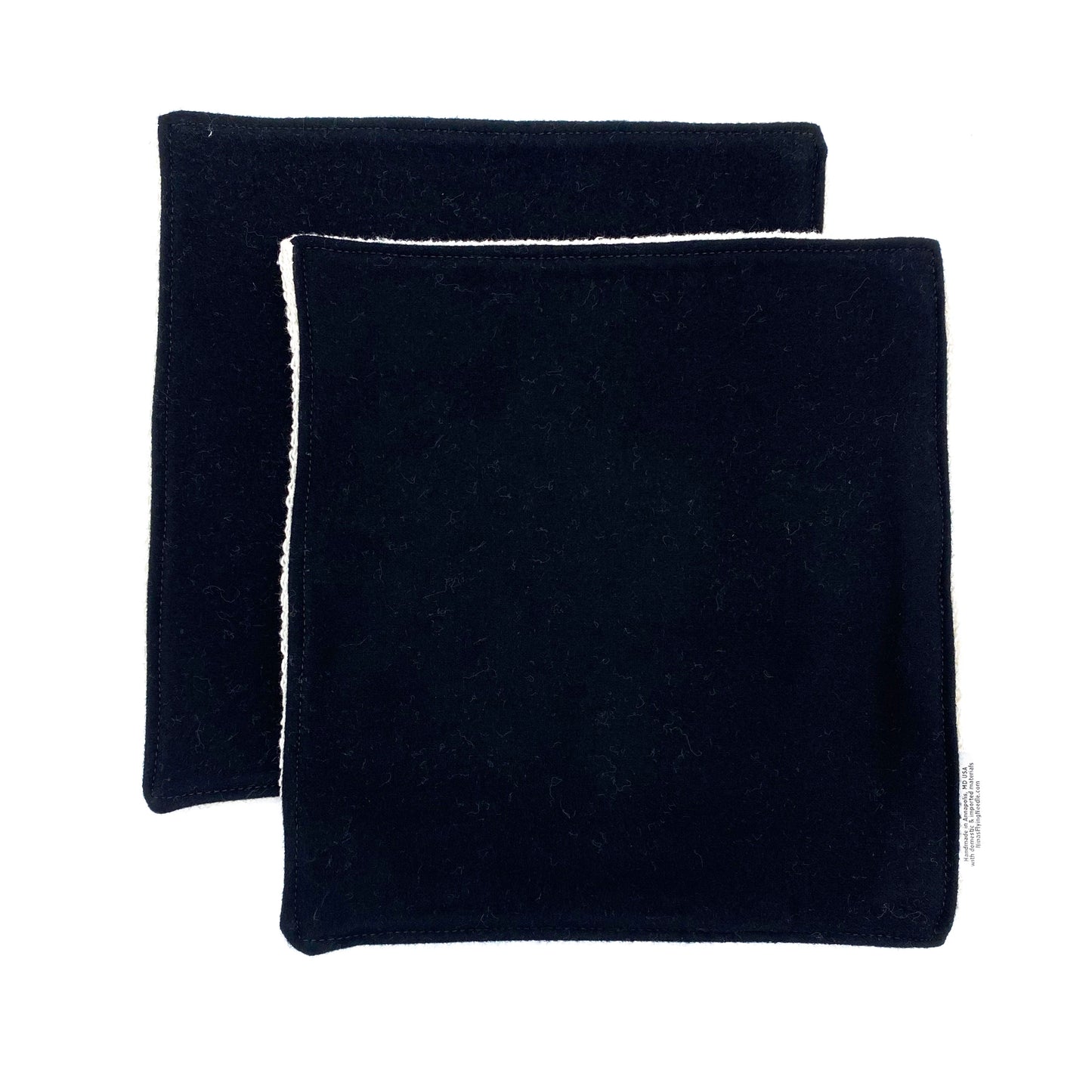 Wash Cloth - Regular - Solid Black