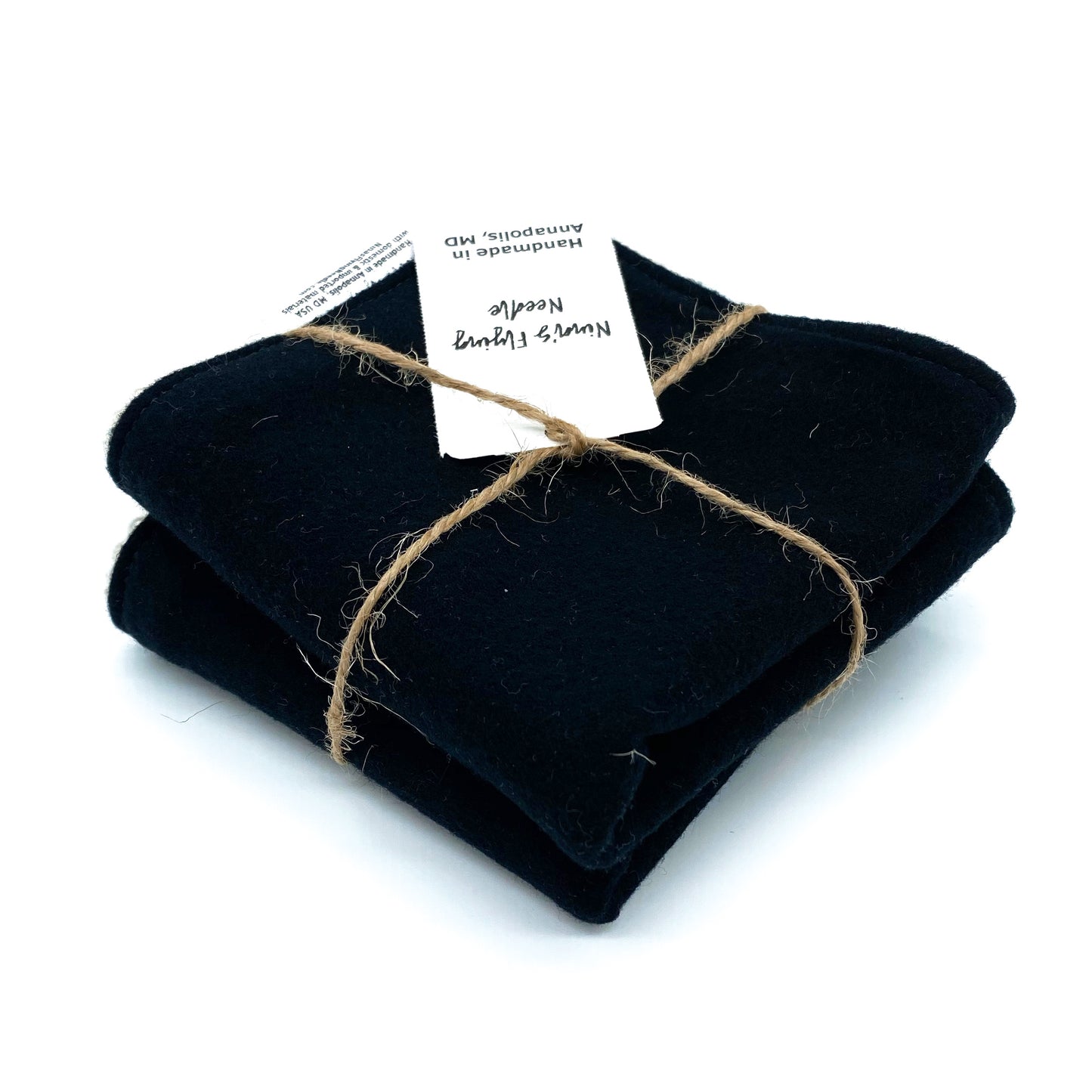 Wash Cloth - Regular - Solid Black