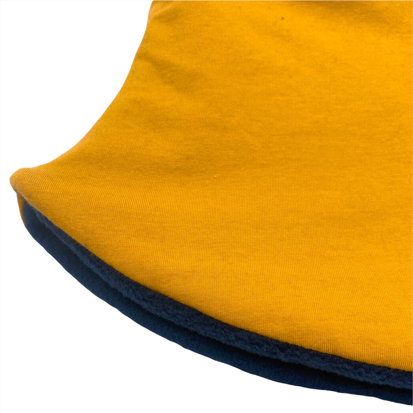 Adult Handmade Neck Warmer Solid Yellow Mustard