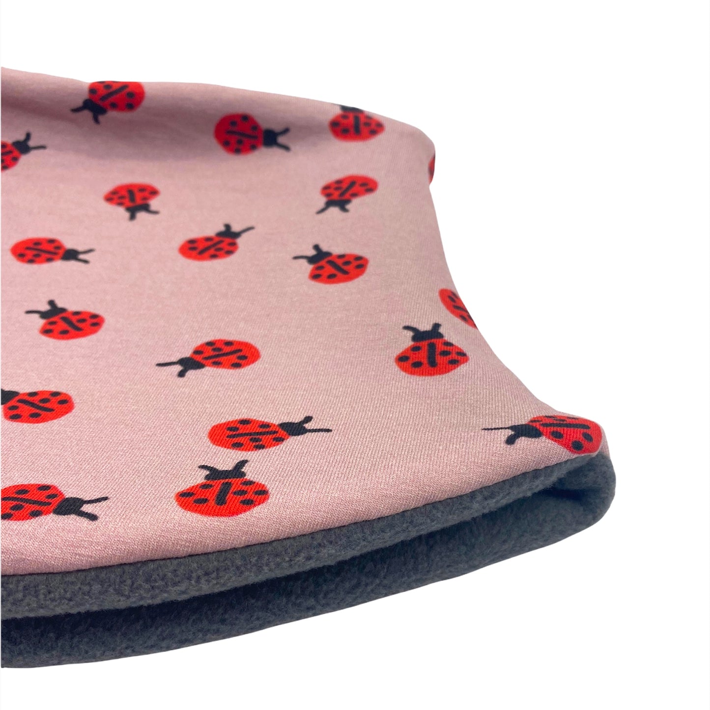 Child's Handmade Neck Warmer Ladybugs