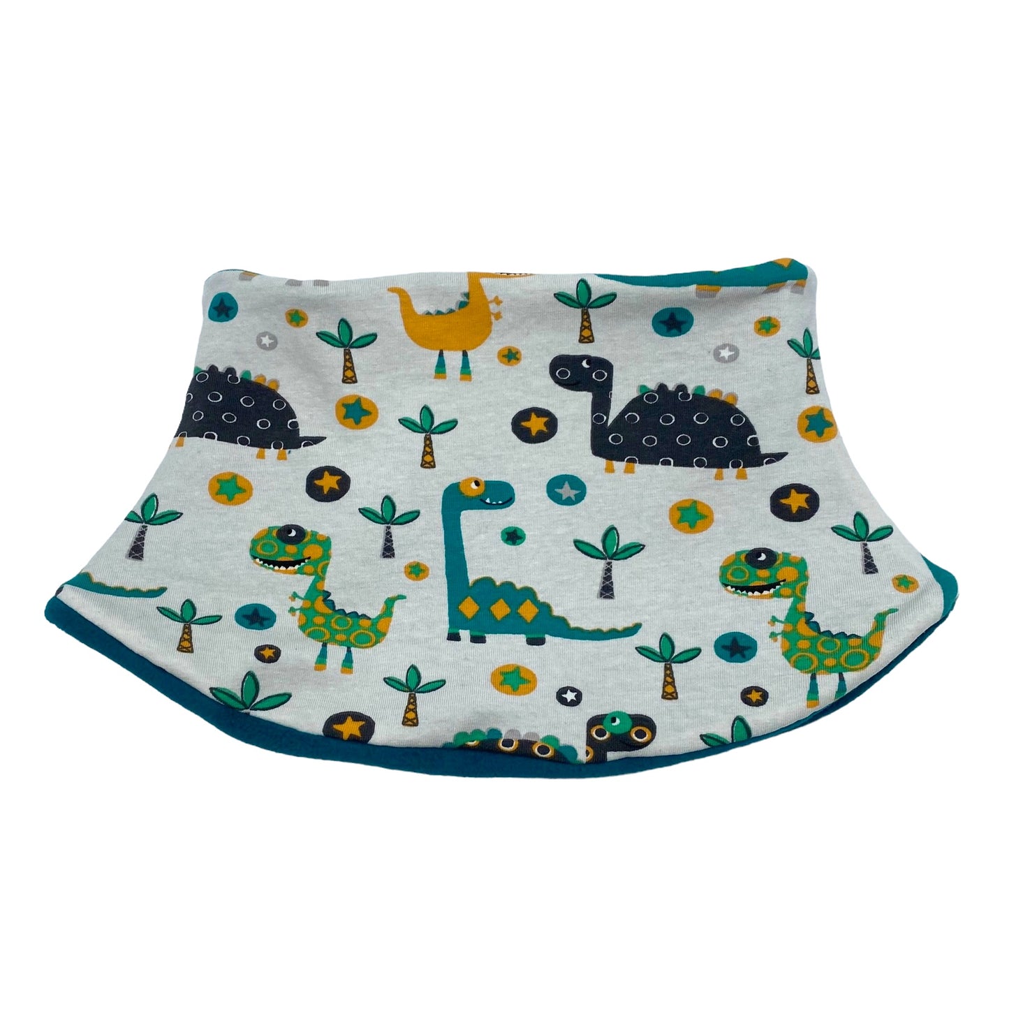 Child's Handmade Neck Warmer Dinosaurs Silly