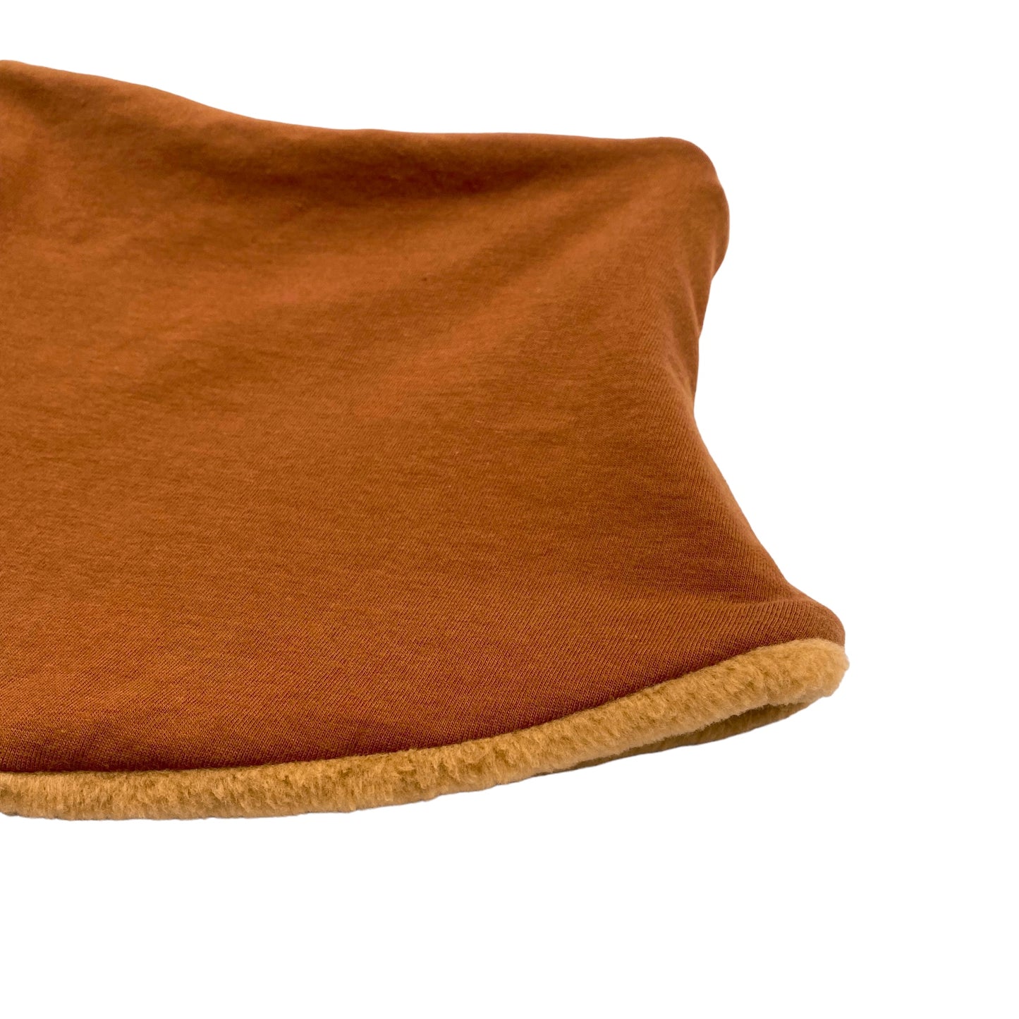 Adult Handmade Neck Warmer Solid Rust