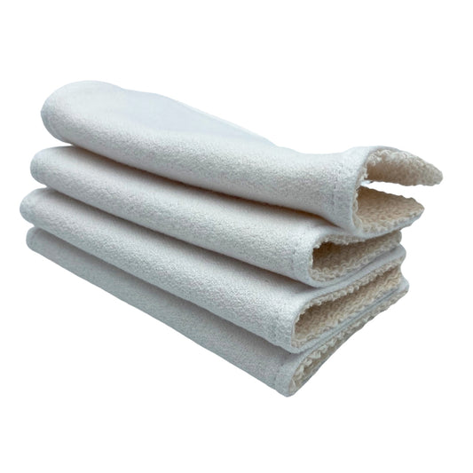 Wash Cloths - Minis - Solid White