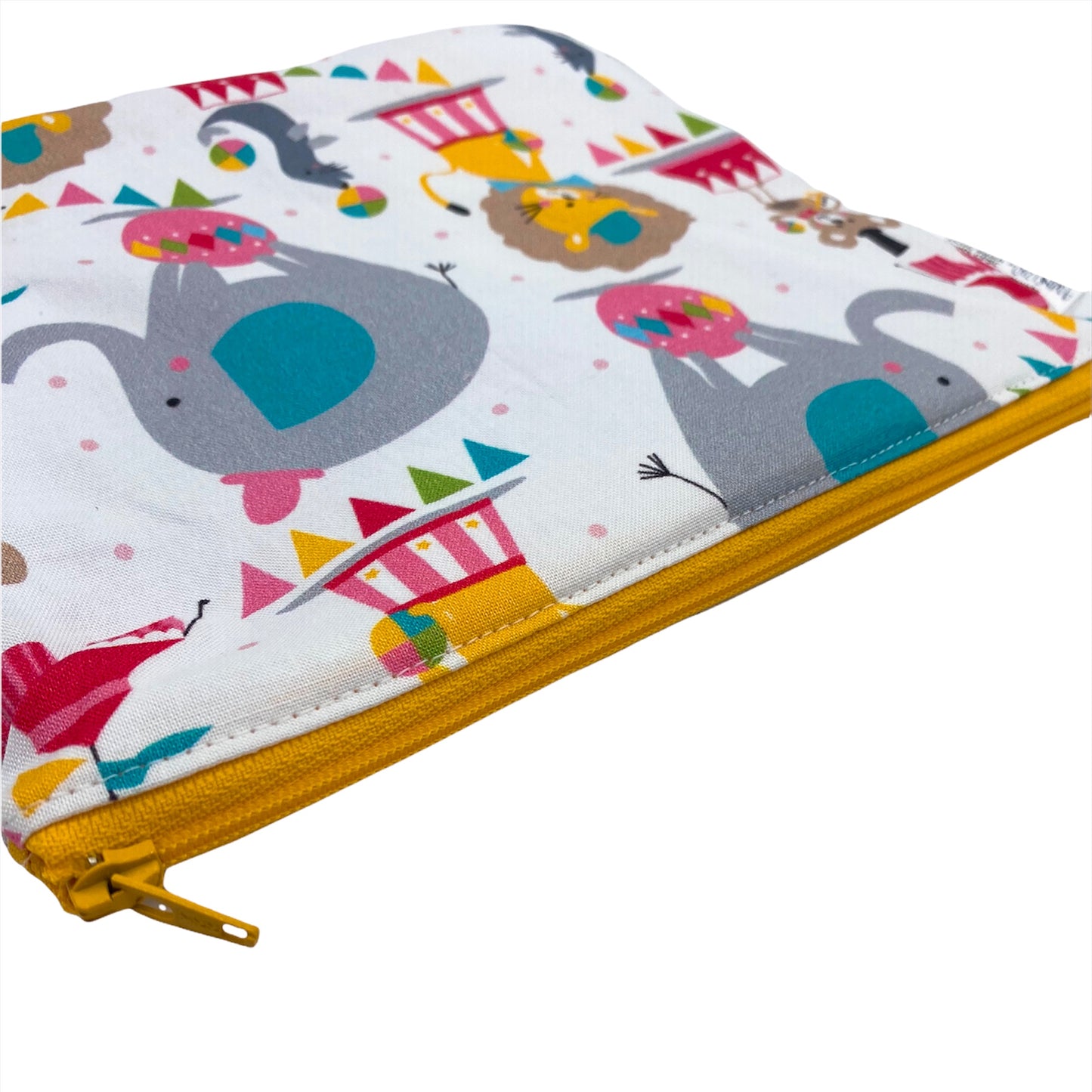 Sandwich Sized Reusable Zippered Bag Circus