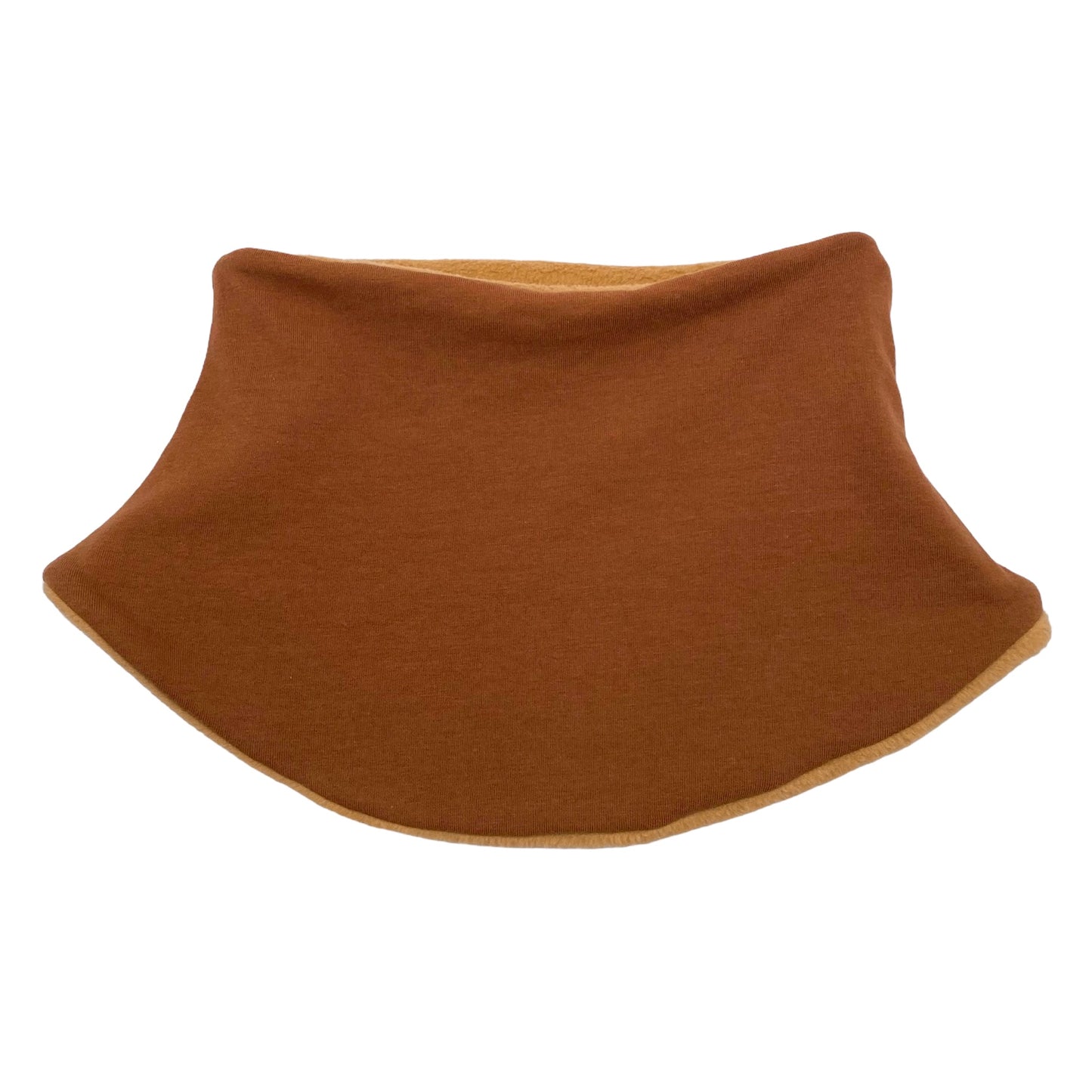 Adult Handmade Neck Warmer Solid Rust